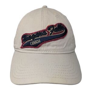 Niagara Falls Canada Strapback Hat Tan OS Adjustable Embroidered Jacobson Hat